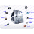 Superdyma speichern Wasserkühlturm-Hersteller-geschlossener Wasserkühlturm des Wasser-Kühlturms / 300T Wasserkühlturm